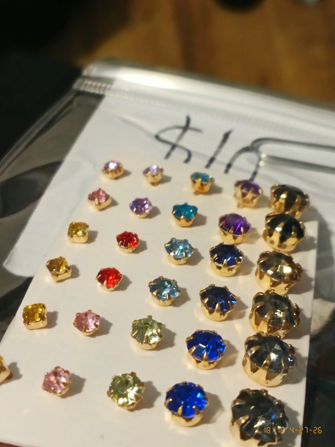 Assorted Stud Earrings Set