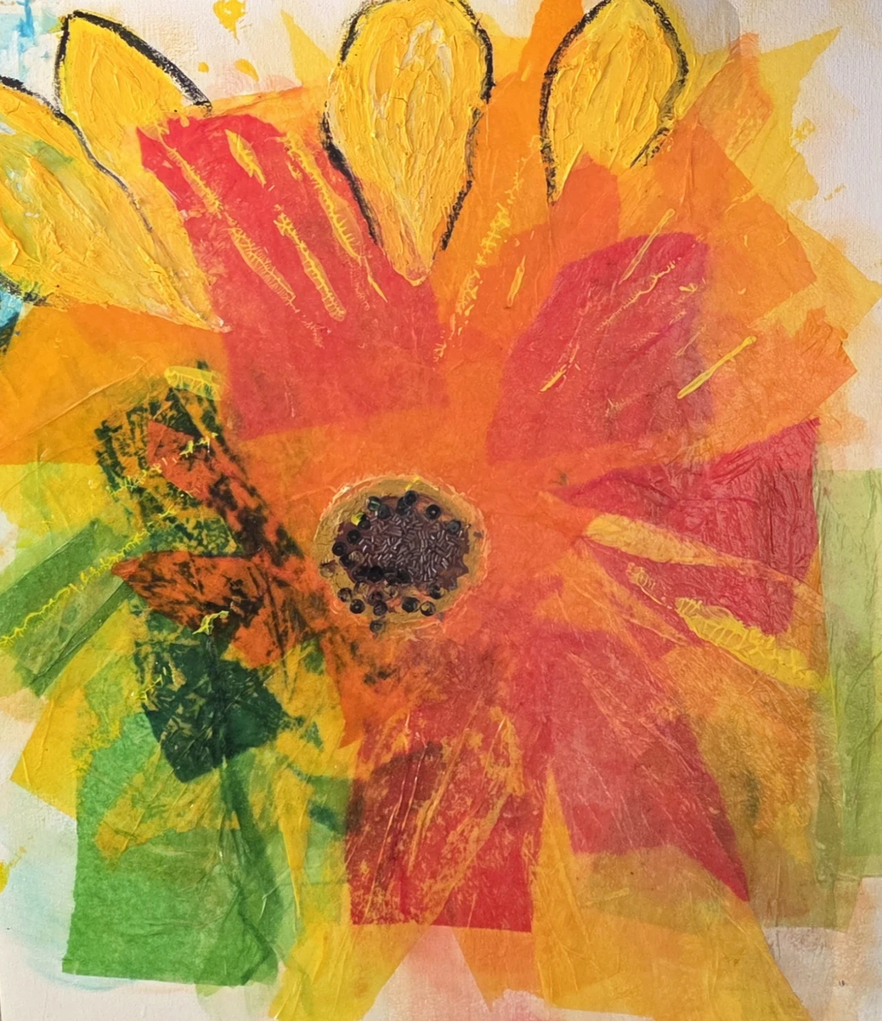 Original Painting - Sunflower - photo 2
