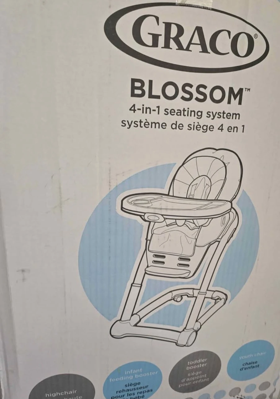 Graco Blossom 4-in-1 Seating System High Chair