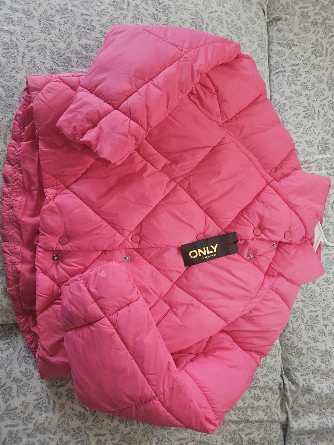 ONLY Pink Quilted Jacket