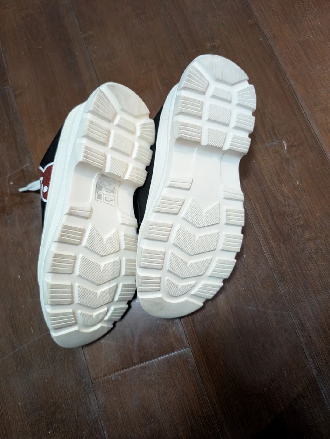 Playboy Black and White Platform Sneakers Size 38 - photo 4