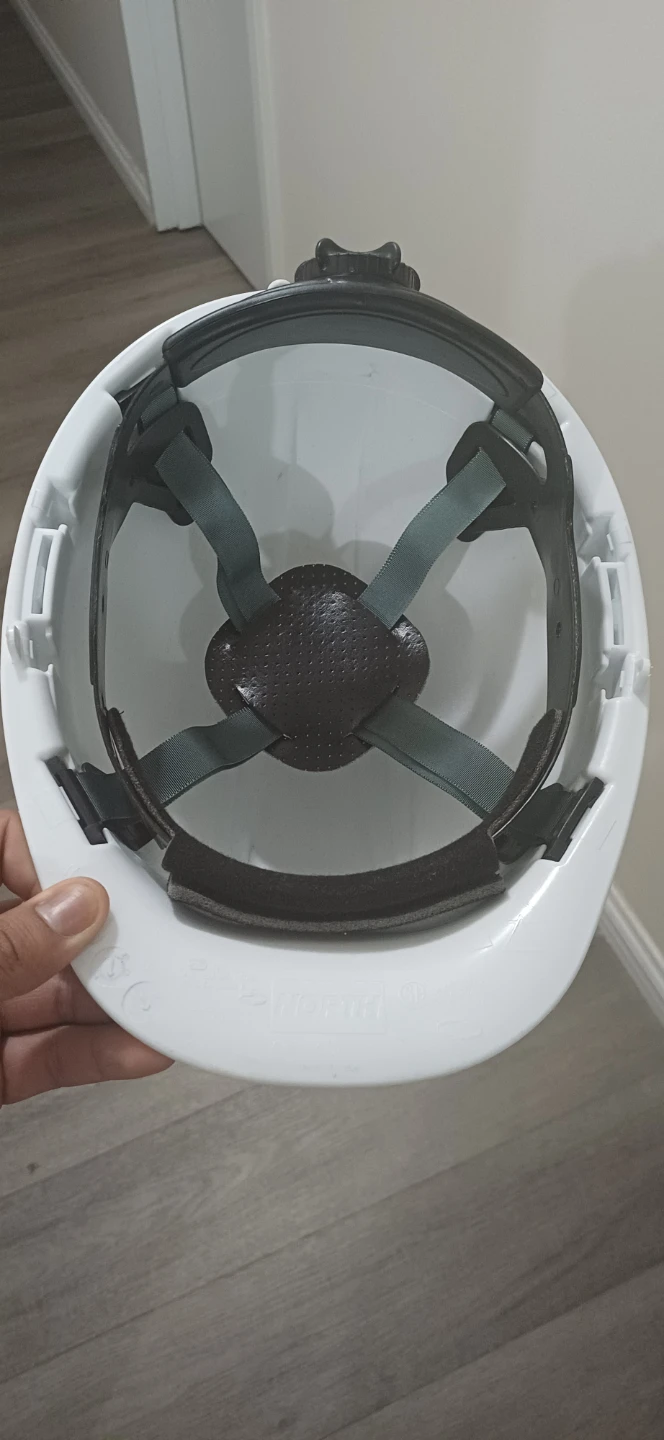 White Safety Hard Hat - photo 2
