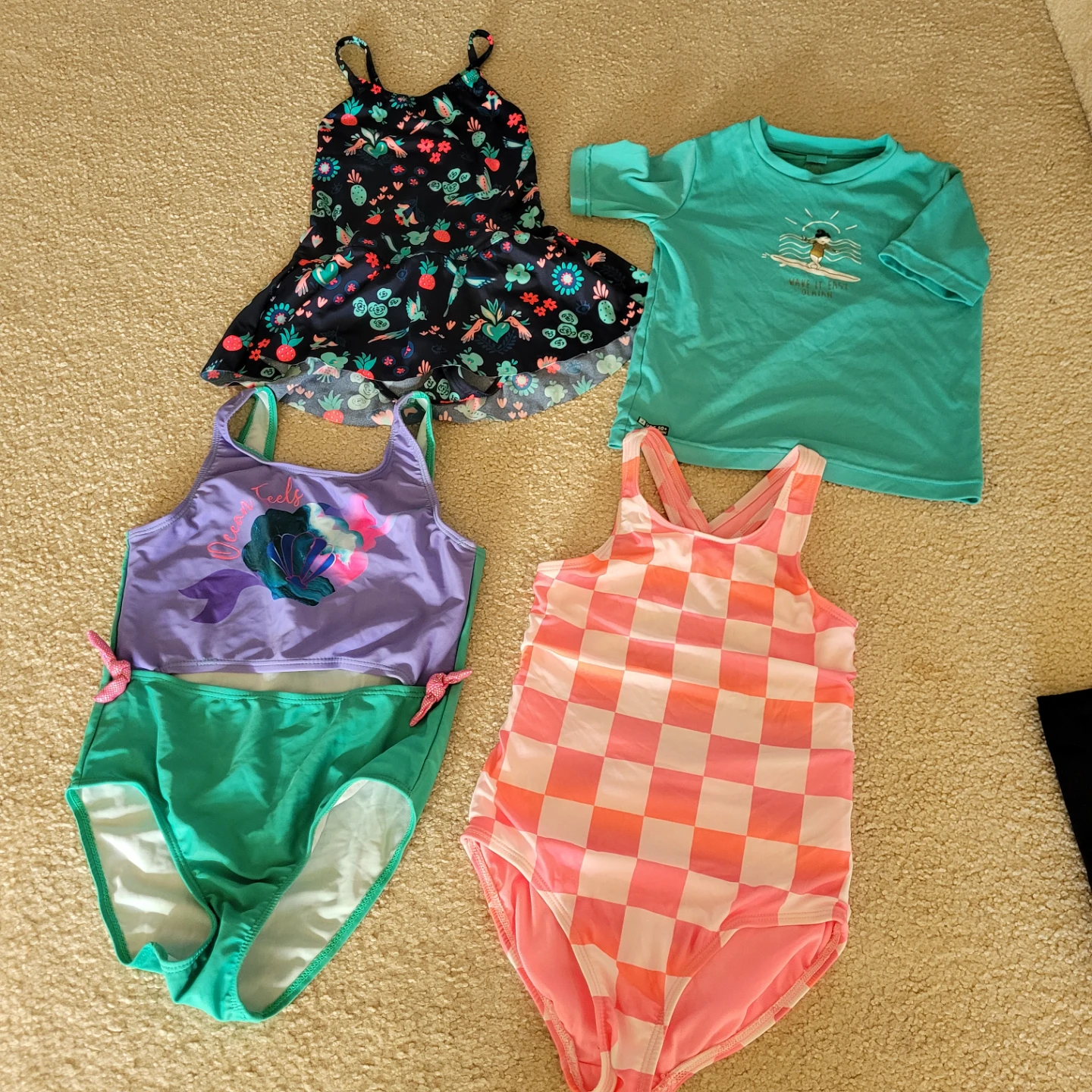 Lot of 4 swimsuit for kids - photo 2