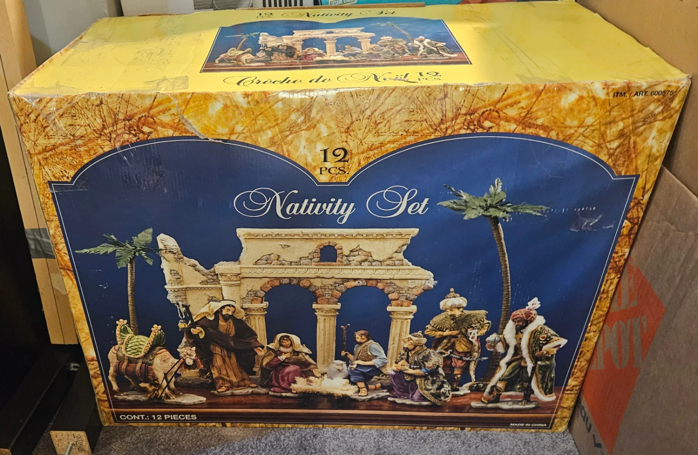 Creche de Noel 12 Piece Nativity Set