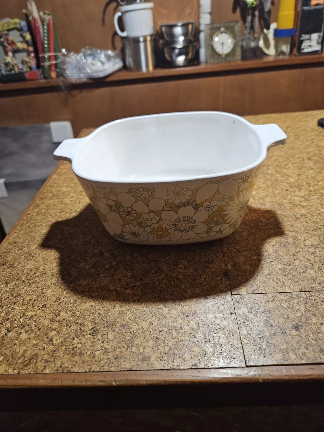 CorningWare Floral Casserole Dish - photo 2
