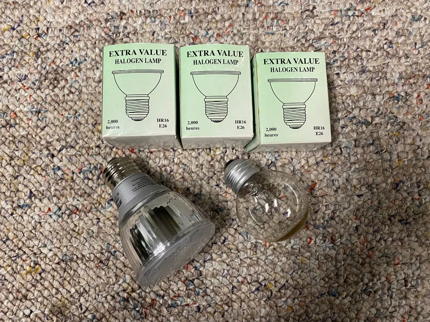 Extra Value Halogen Lamps - 3 Pack