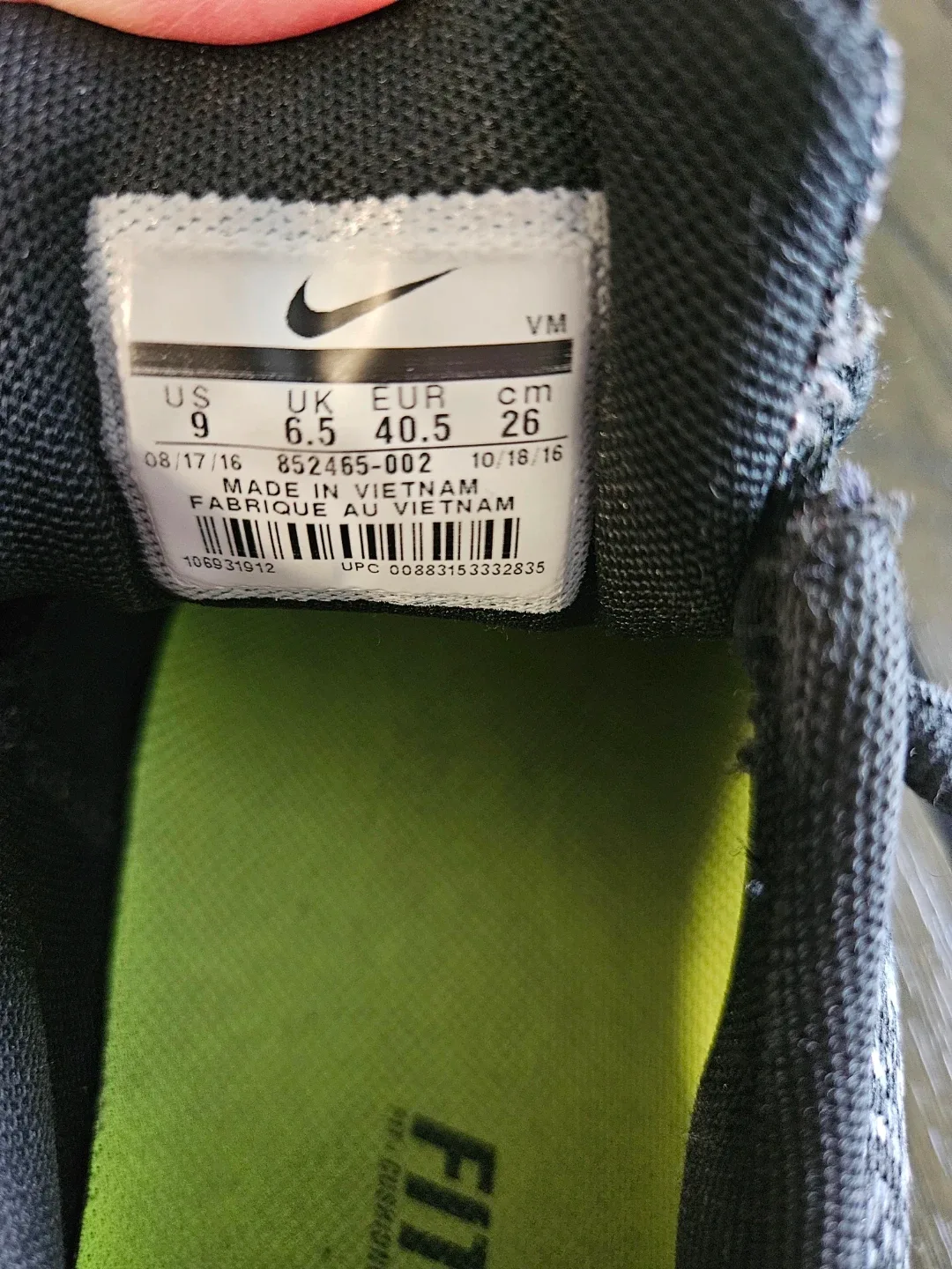 Nike Air Max Sequent 2 Women's Running Shoes Size 9 - photo 5