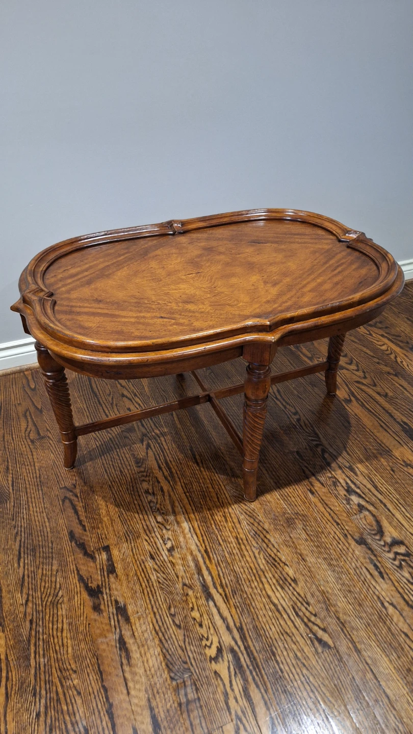 Ornate Wood Coffee Table