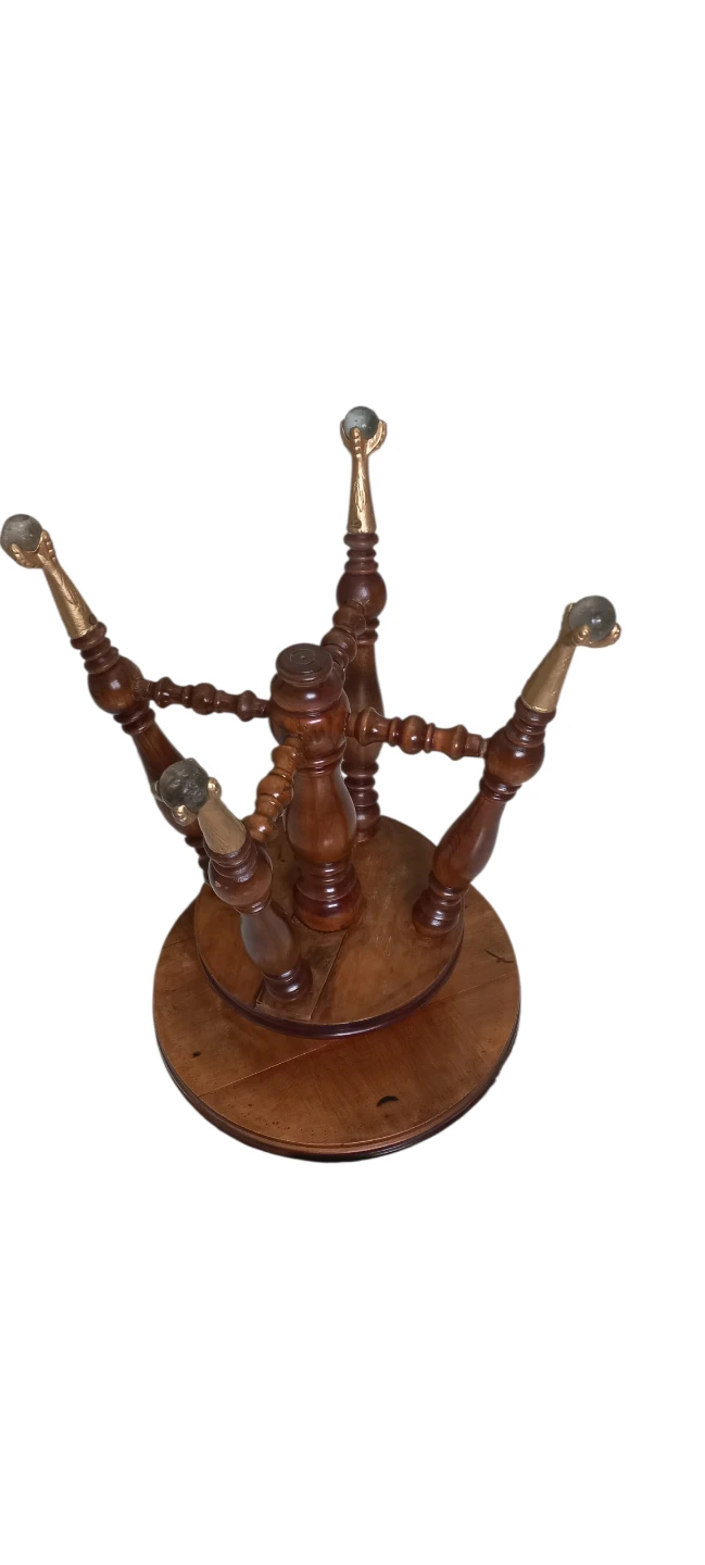 Vintage Adjustable Piano Stool - photo 4