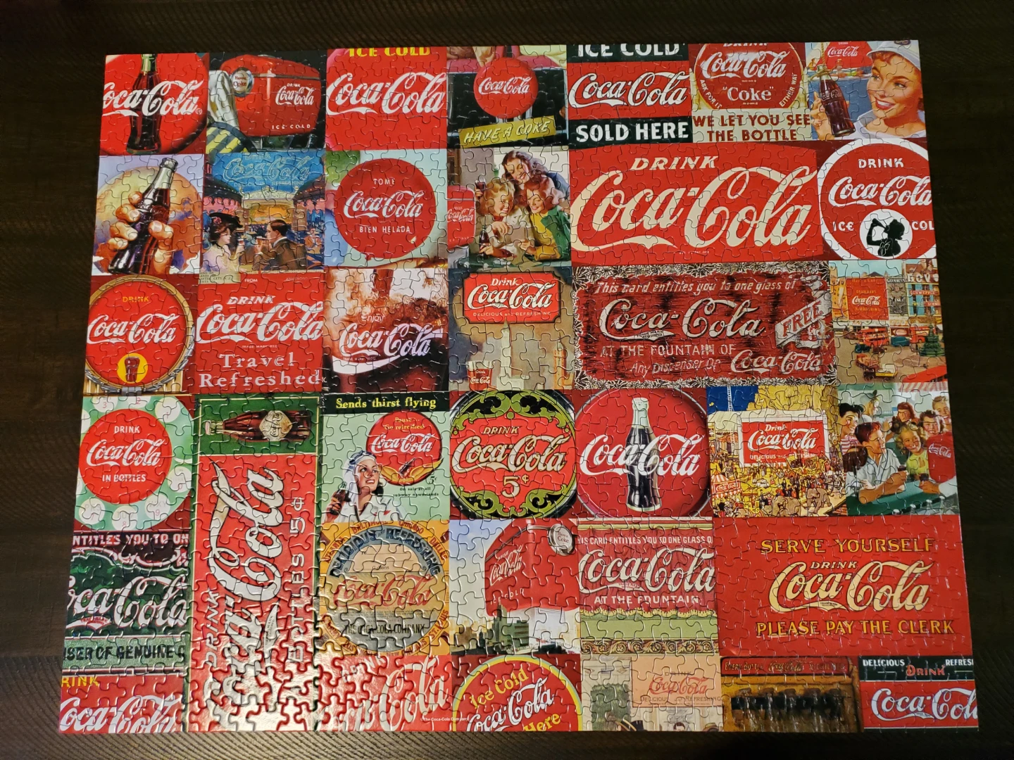 Coca-Cola 1000 Piece Jigsaw Puzzle - photo 3