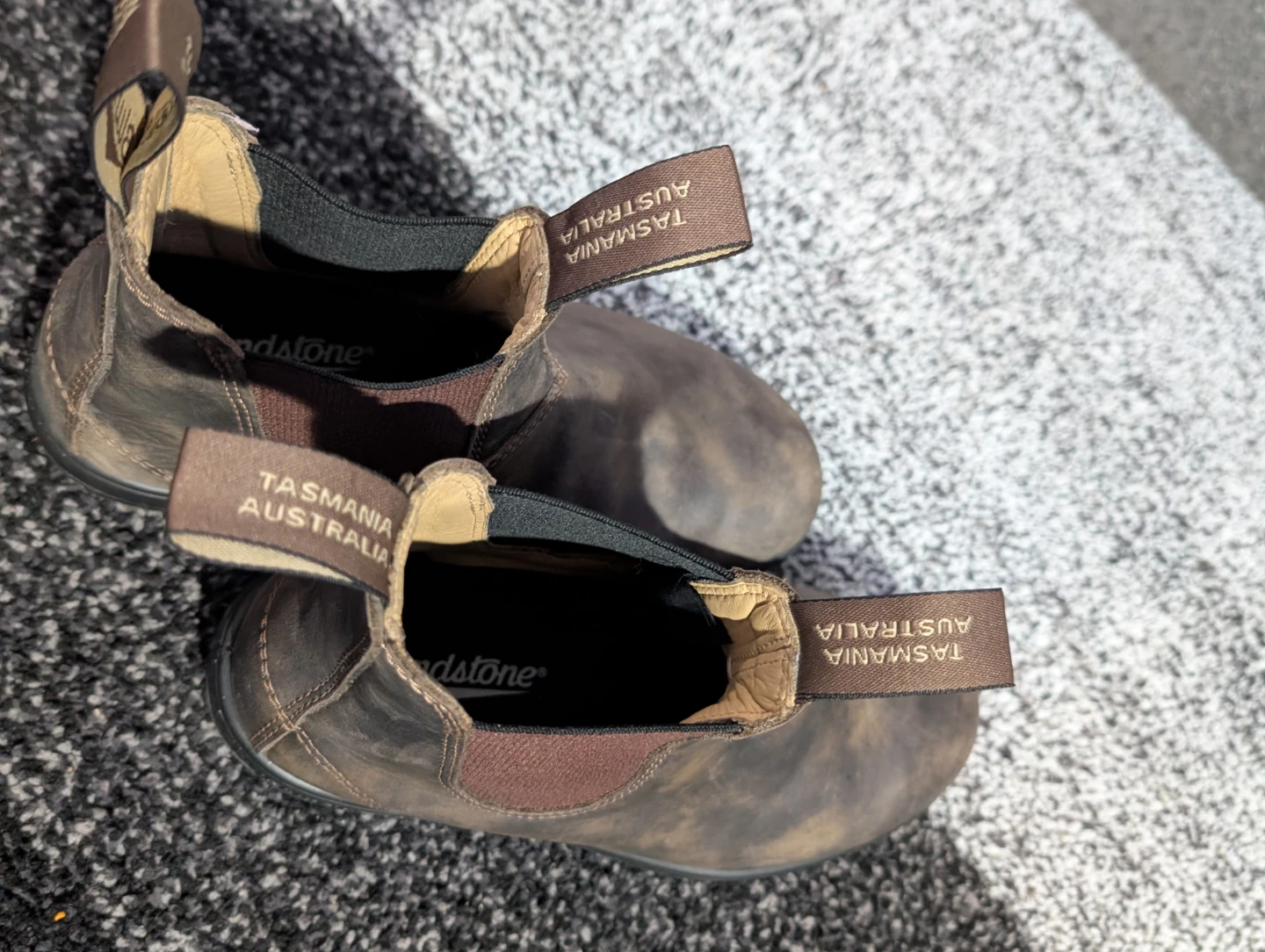Blundstone Rustic Brown Leather Chelsea Boots - photo 3