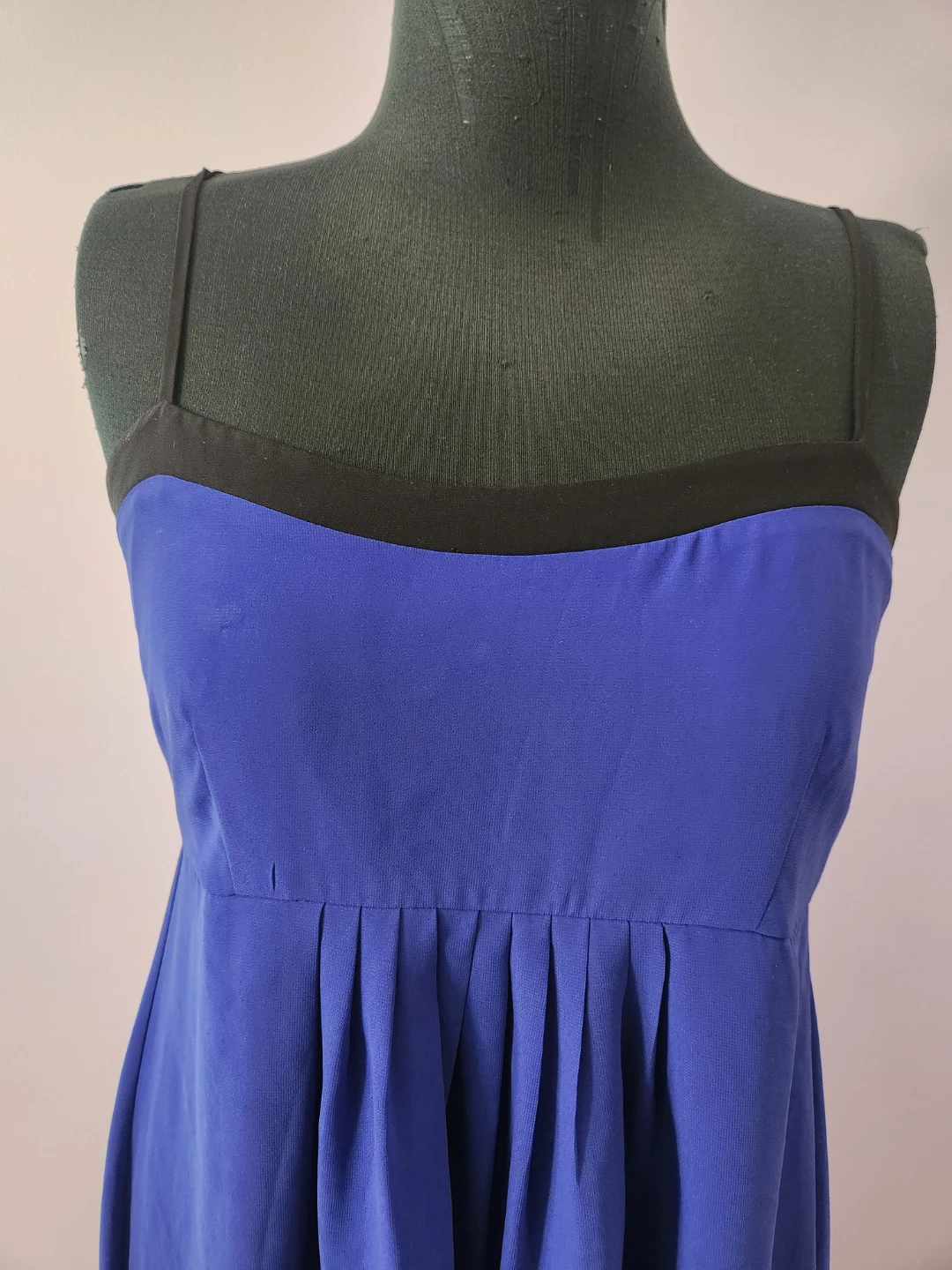 Forever 21 Blue Net High-Low Dress Size L - photo 3