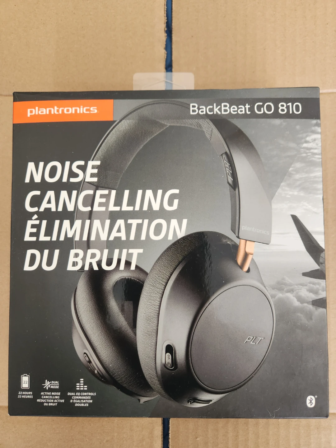Plantronics BackBeat GO 810 Noise Cancelling Headphones