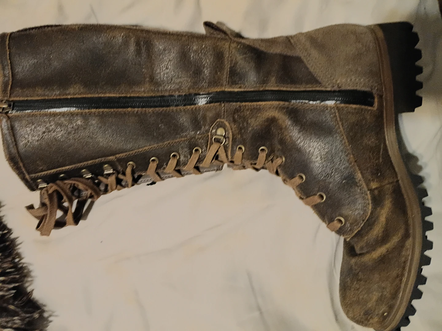 Timberland Women's Brown Leather Lace-up Boots - photo 3
