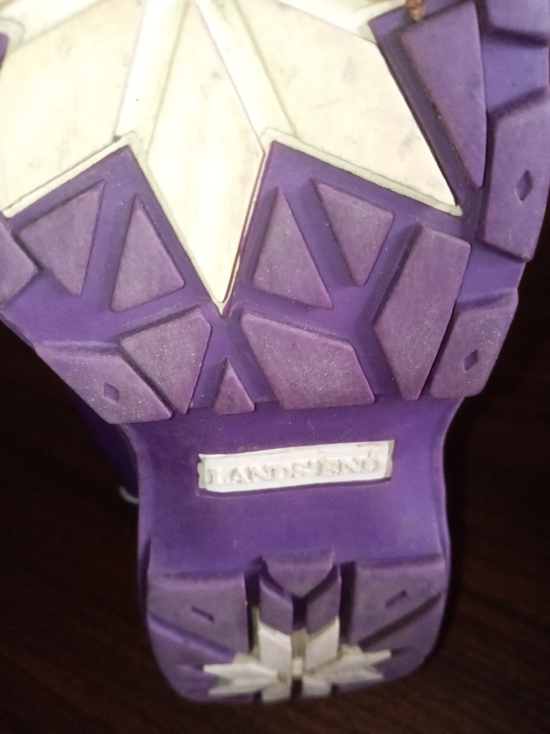 Lands' End Purple Winter Boots with Fur Trim - photo 2