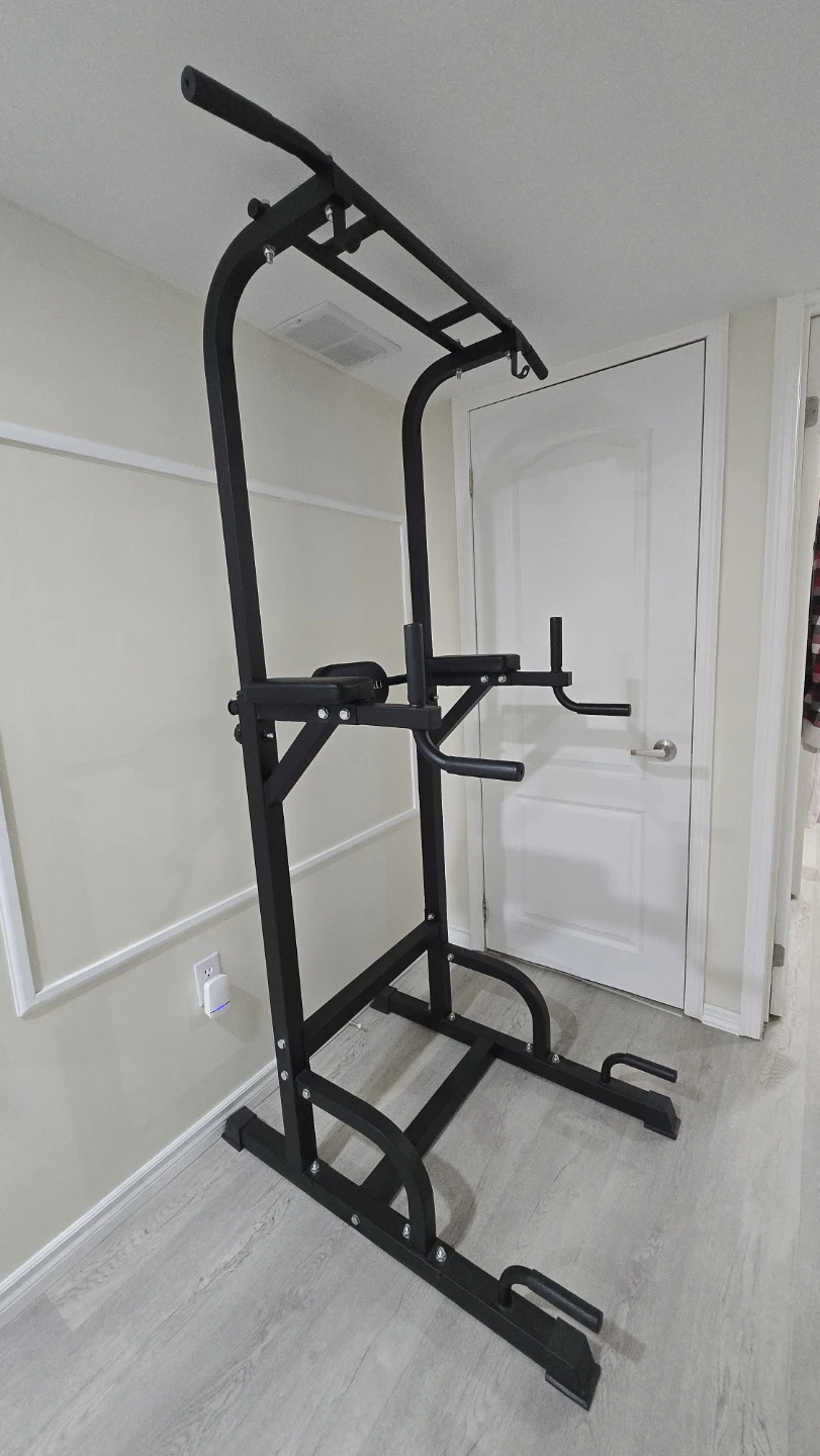 Power Tower Pull Up Workout Station