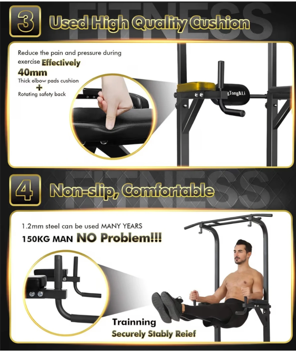 Power Tower Pull Up Workout Station - photo 5