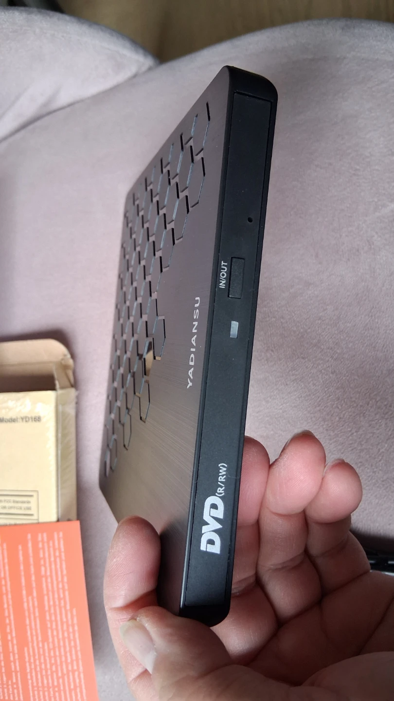 External CD/DVD Drive. USB 3.0 & Type-C Burner, Reader DVD+/-RW - photo 4