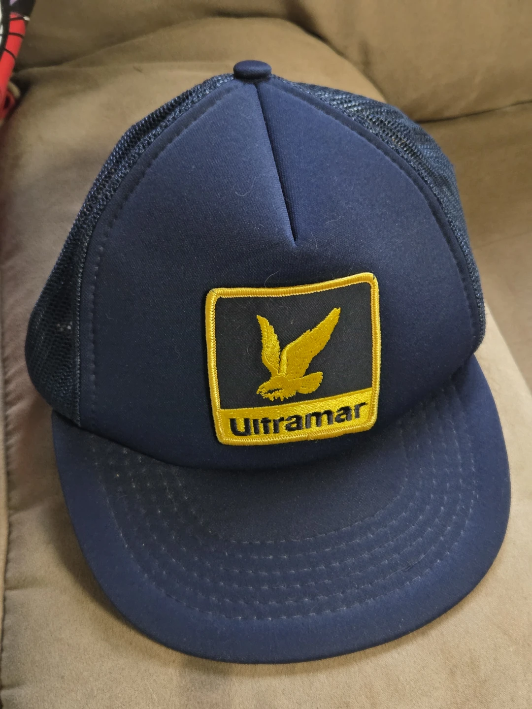 Vintage Ultramar Trucker Hat - Navy Blue