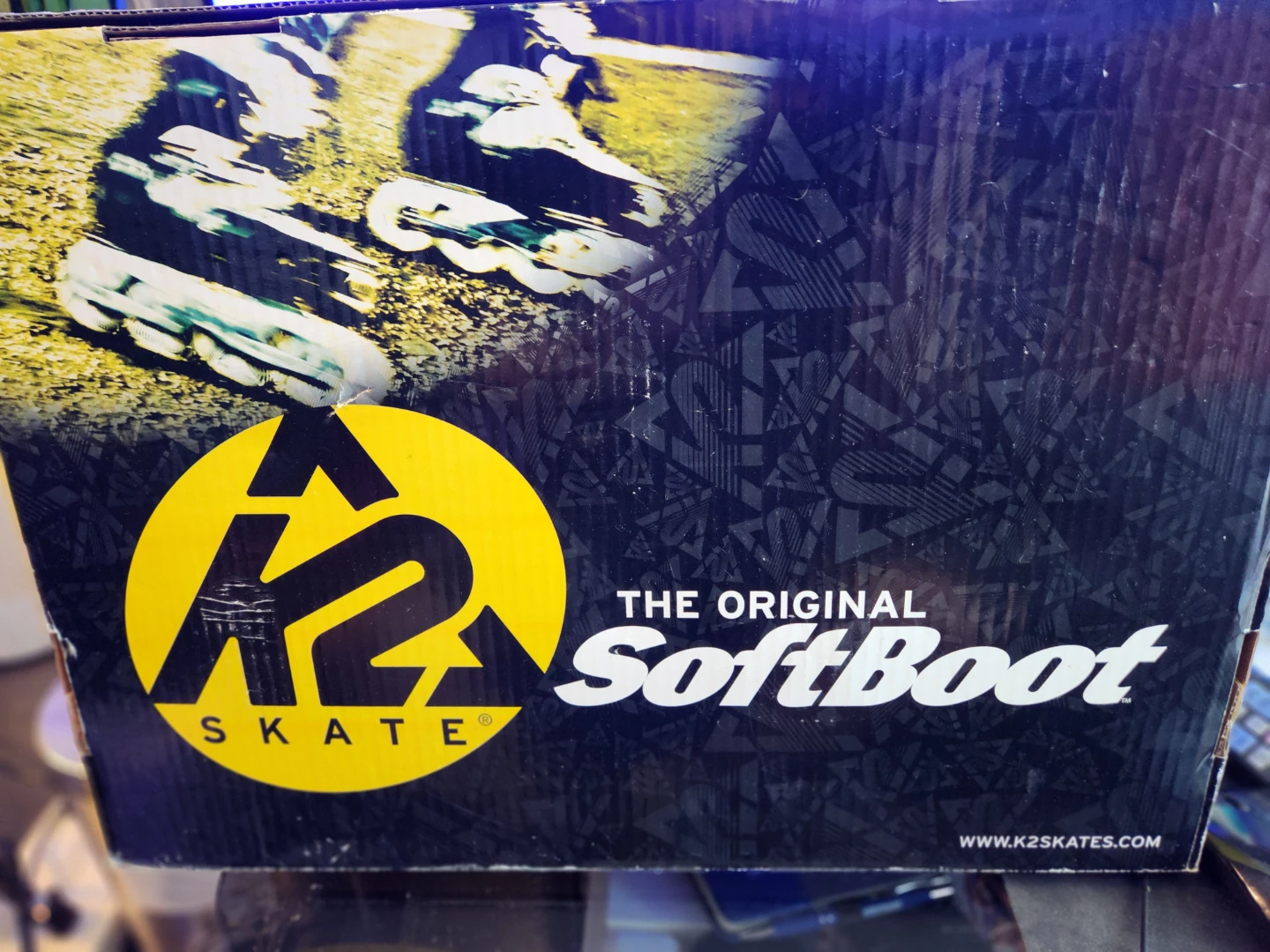 K2 Skate "The Original SoftBoot" Inline Skates Box