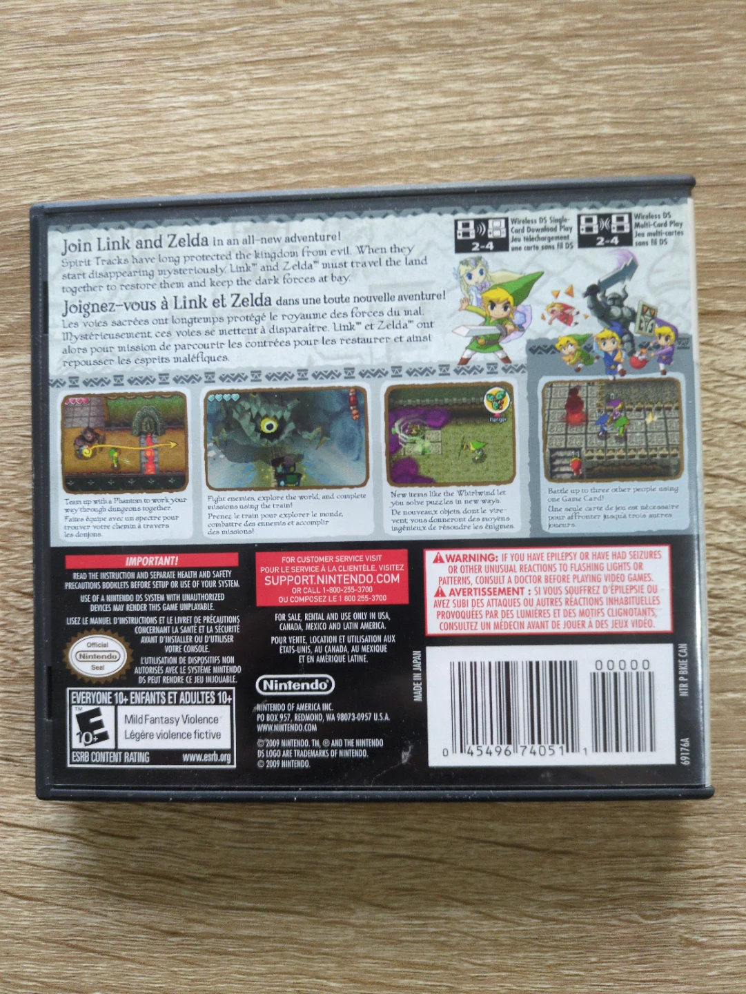 Used The Legend of Zelda Spirit Tracks - Nintendo DS - photo 2