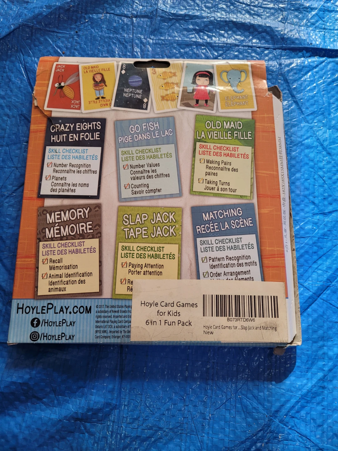 Hoyle 6-in-1 Fun Pack Card Games for Ages 3+ - photo 2