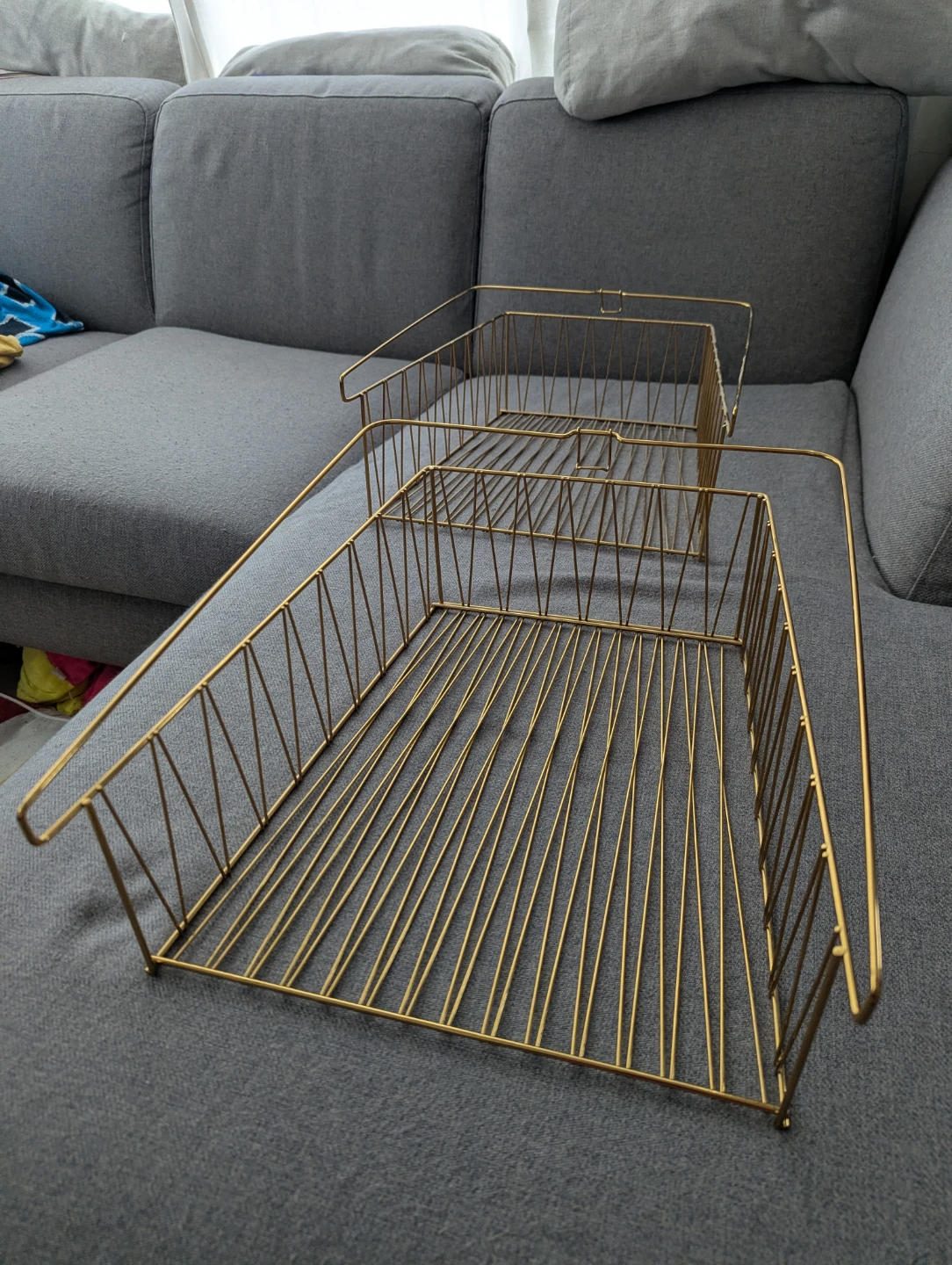Two (2) Wire Basket (Kallax Series - Ikea) - photo 2