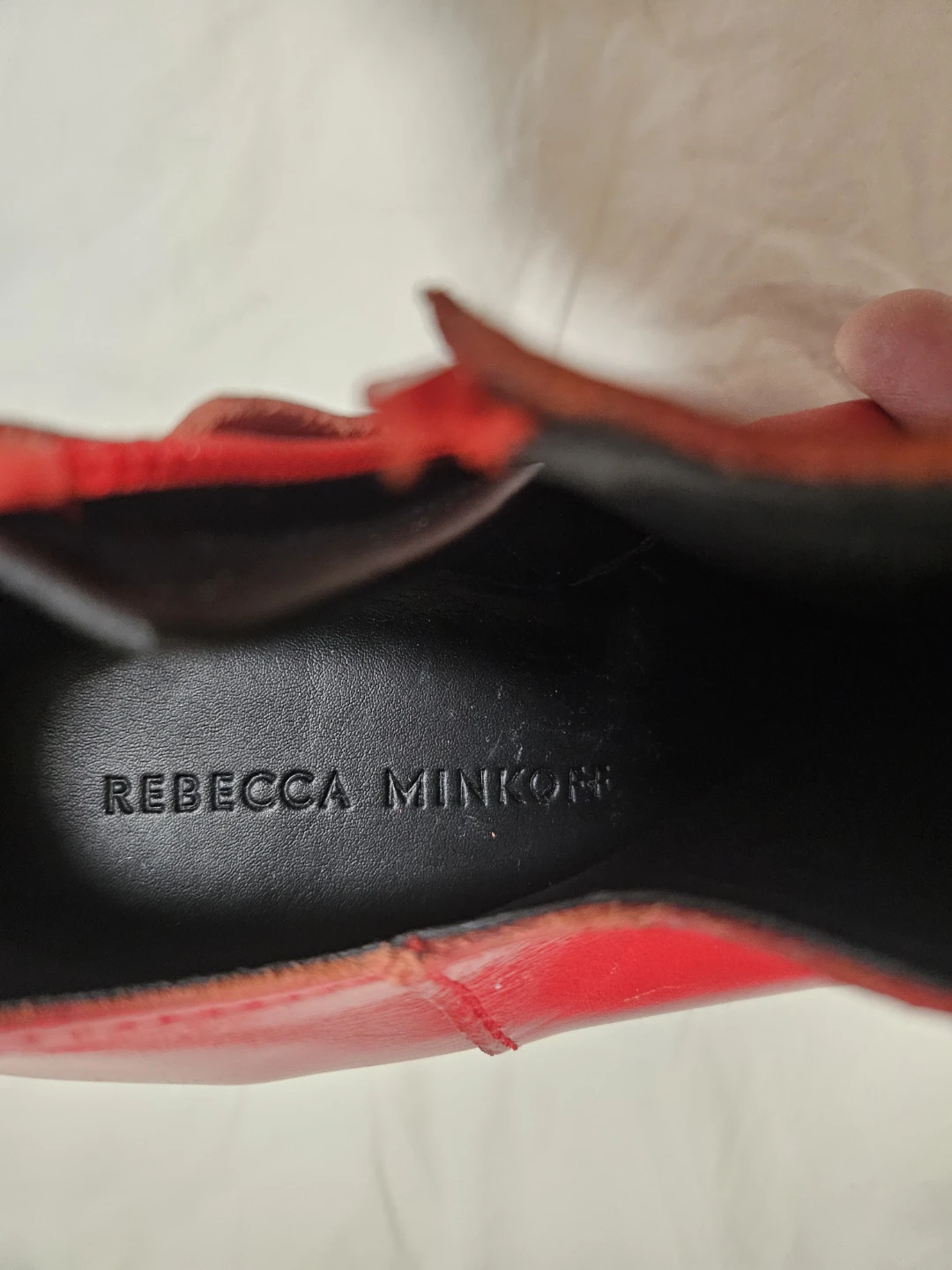 rebecca minkoff red ankle boots - photo 5