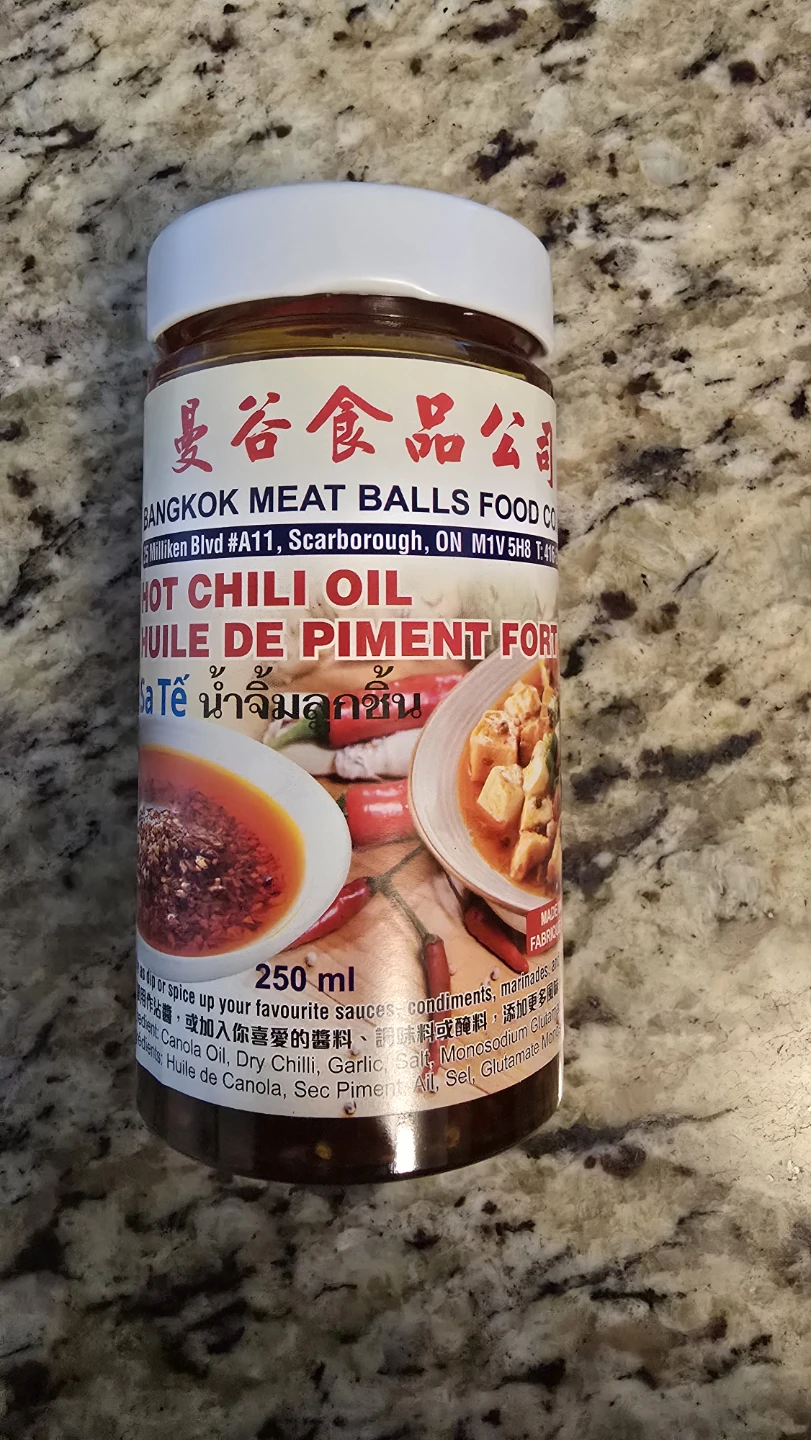 Bangkok Meat Balls Food Co. Hot Chili Oil 250ml