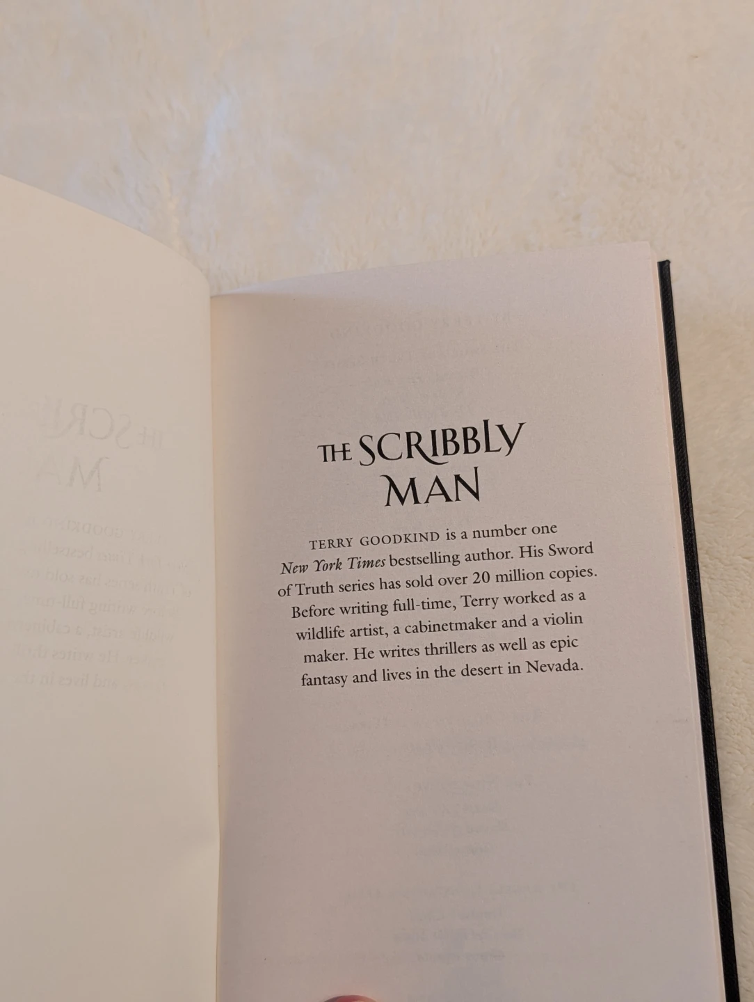 The Scribbly Man by Terry Goodkind - photo 3