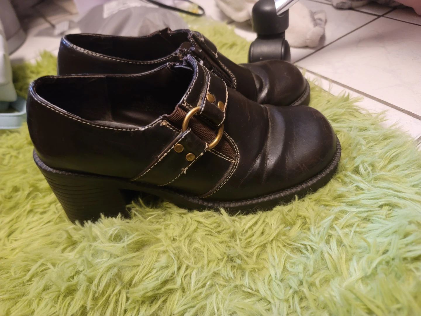 Vintage 90s loafer shoes - photo 2