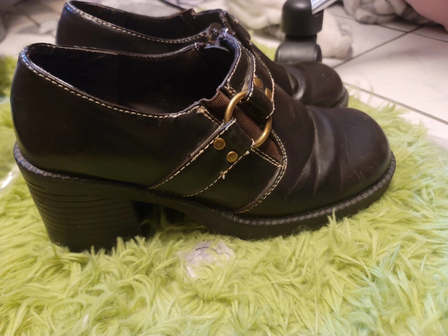 Vintage 90s loafer shoes - photo 3