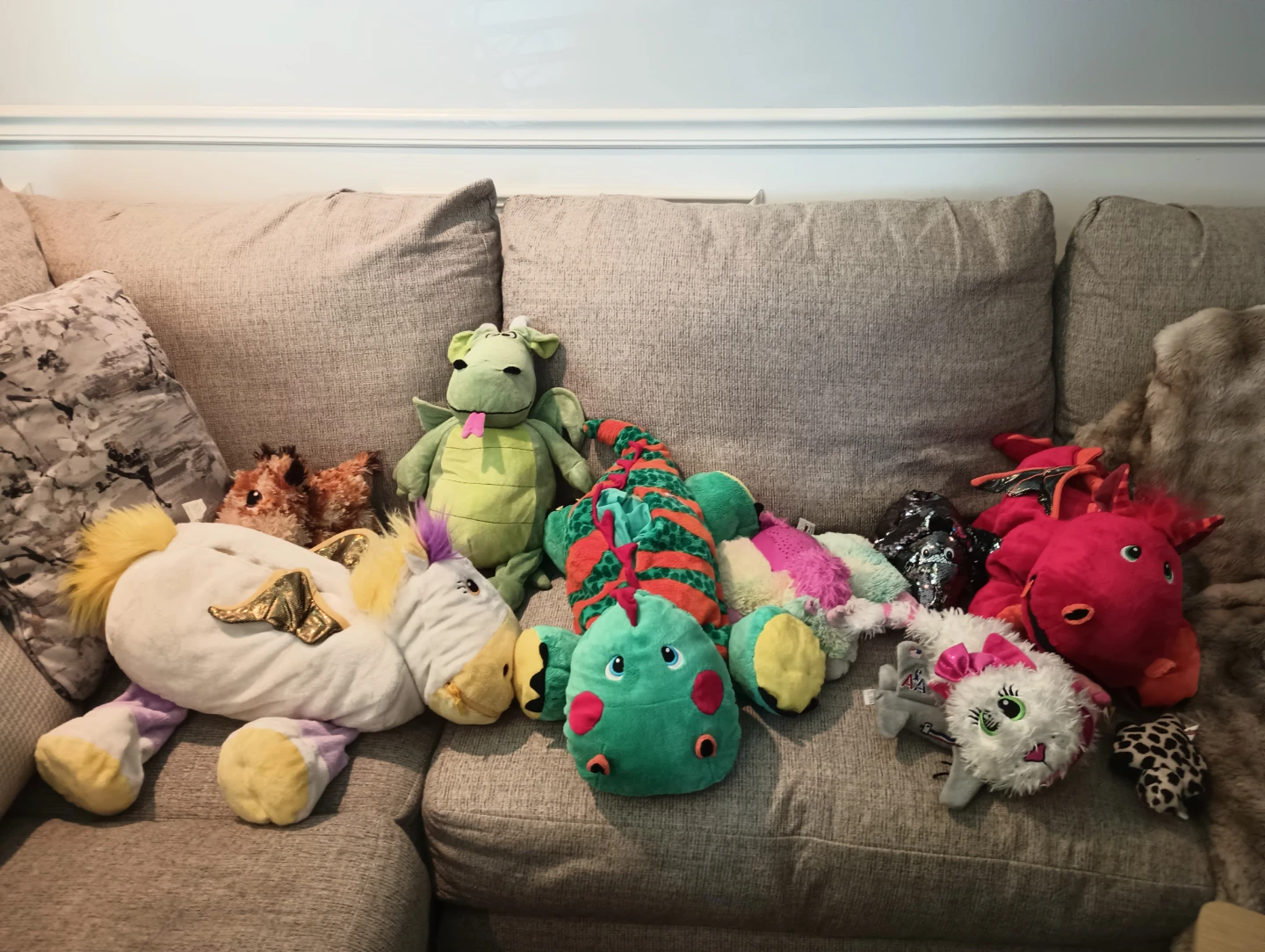 Collection of Stuffed Animals