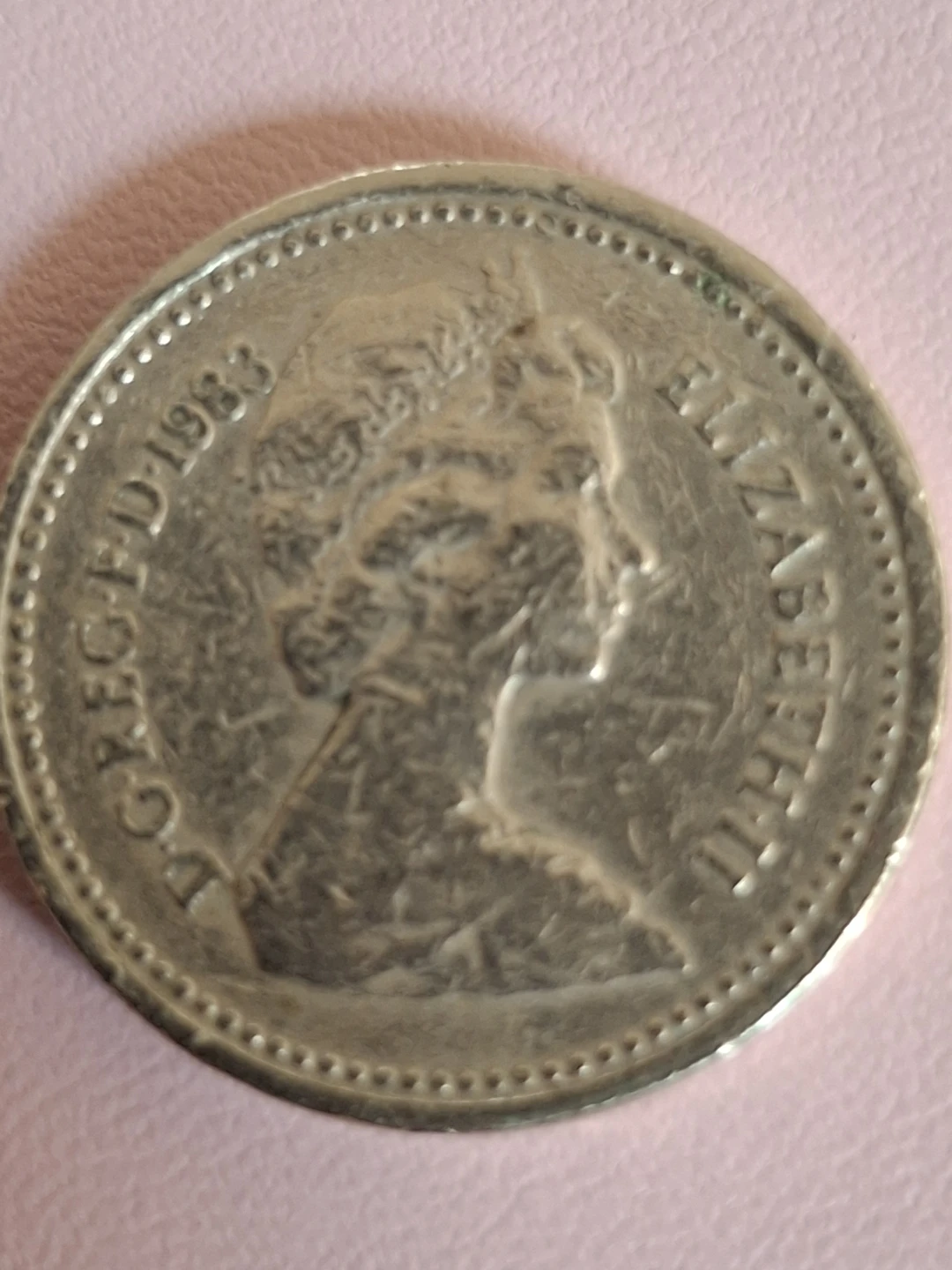 1983 UK One Pound Coin