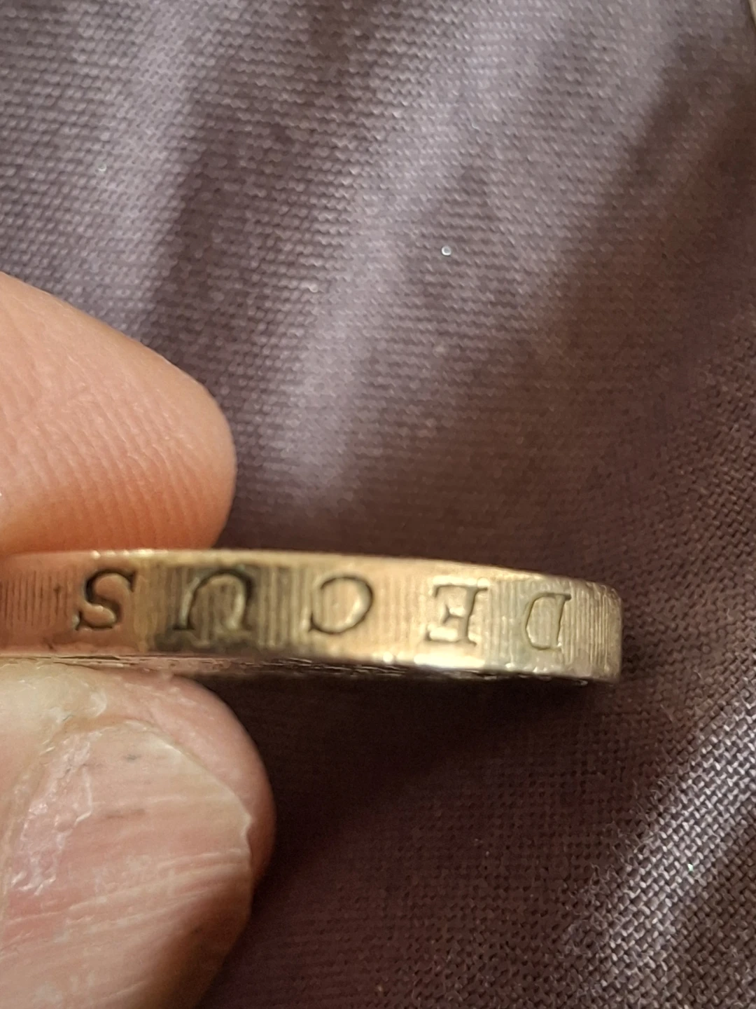 1983 UK One Pound Coin - photo 4