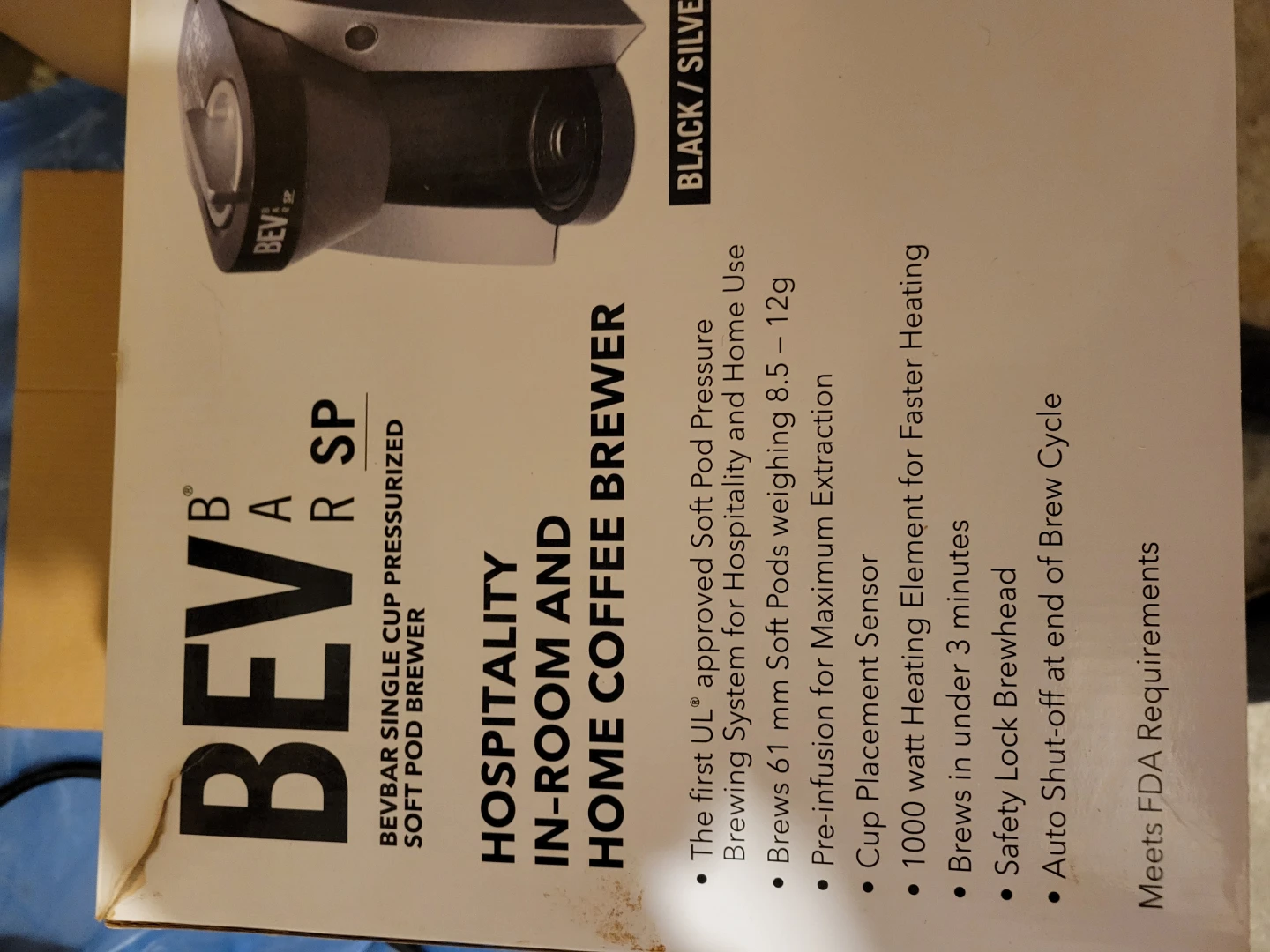 Keurig Bevbar AS1002SP Hospitality Coffee Brewer - photo 2