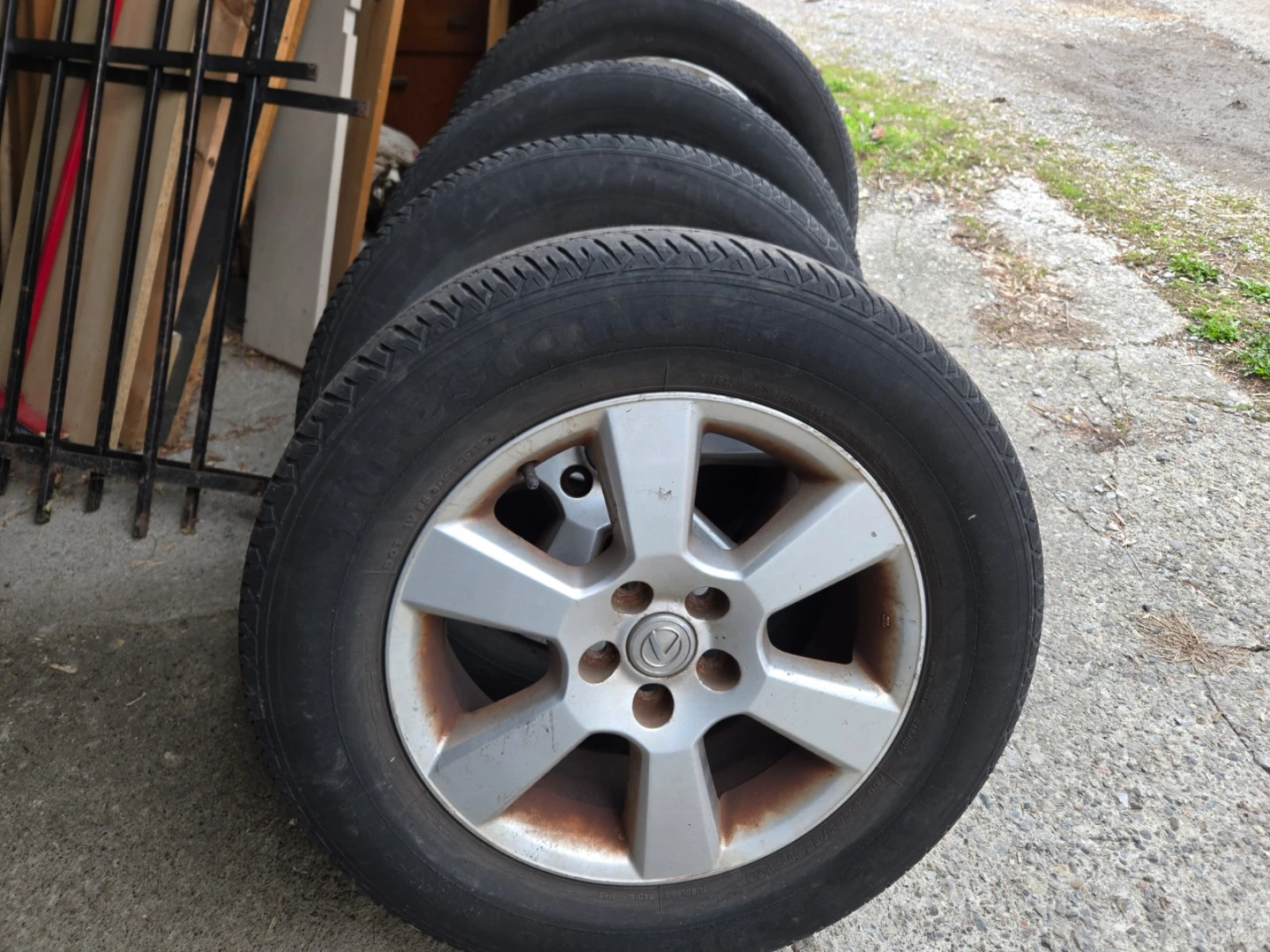 Lexus RX rims and tires P225/65R17