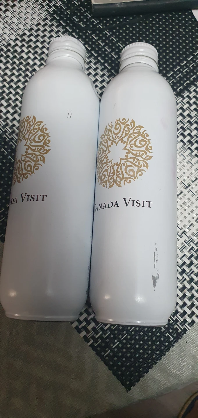 🌱 Canada Visit Souvenir Bottles - Set of 2