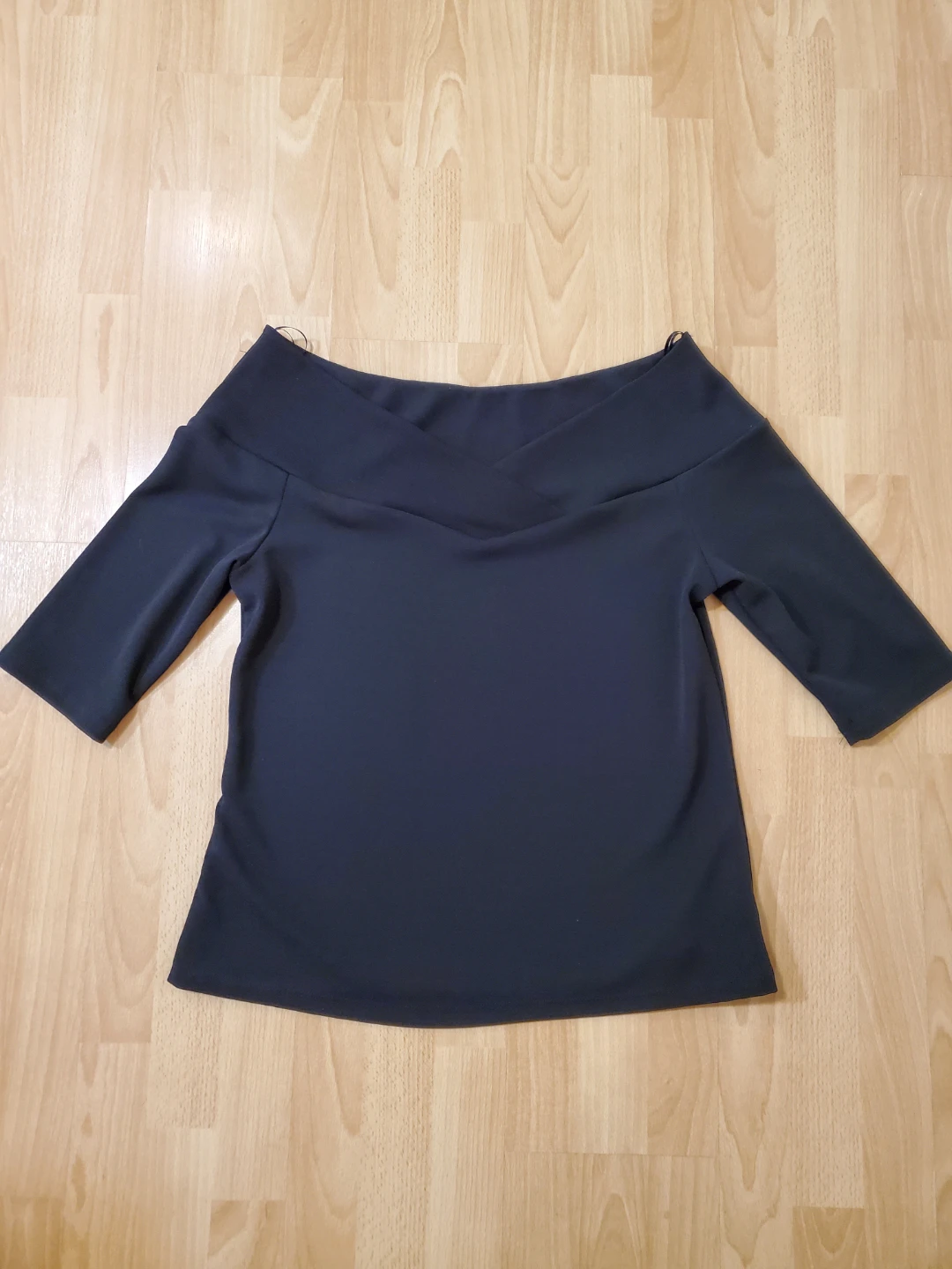 Black Off-the-Shoulder Top