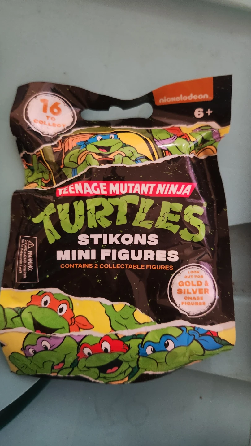 Teenage Mutant Ninja Turtles Stikons Mini Figures (5-Pack) - photo 2