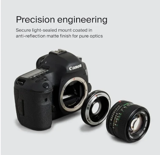Urth Lens Mount Adapter: Compatible with Canon FD Lens to Ca... - photo 5