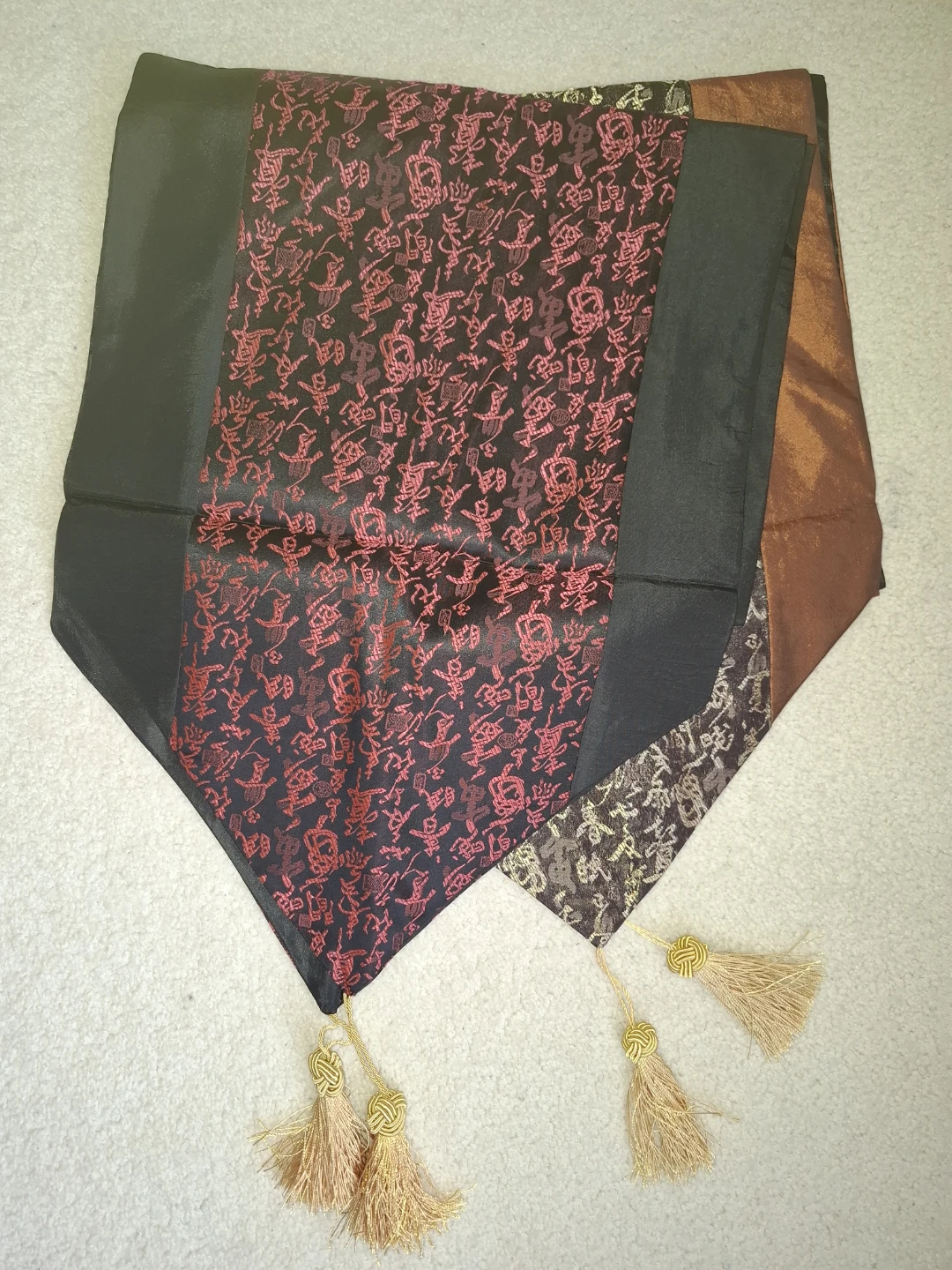 Pair of New Table Runners - Elegant Oriental Style