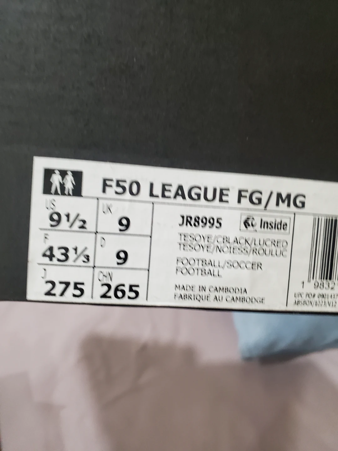 Adidas F50 League FG/MG Soccer Cleats