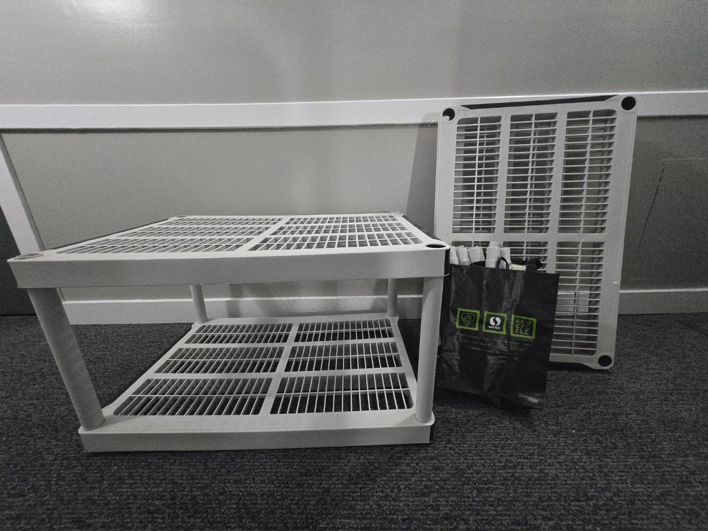 5-Tier large Plastic Storage Shelf