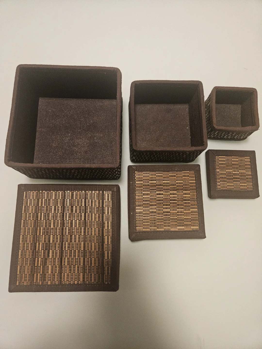 Set of 3 Woven Storage Baskets - photo 2