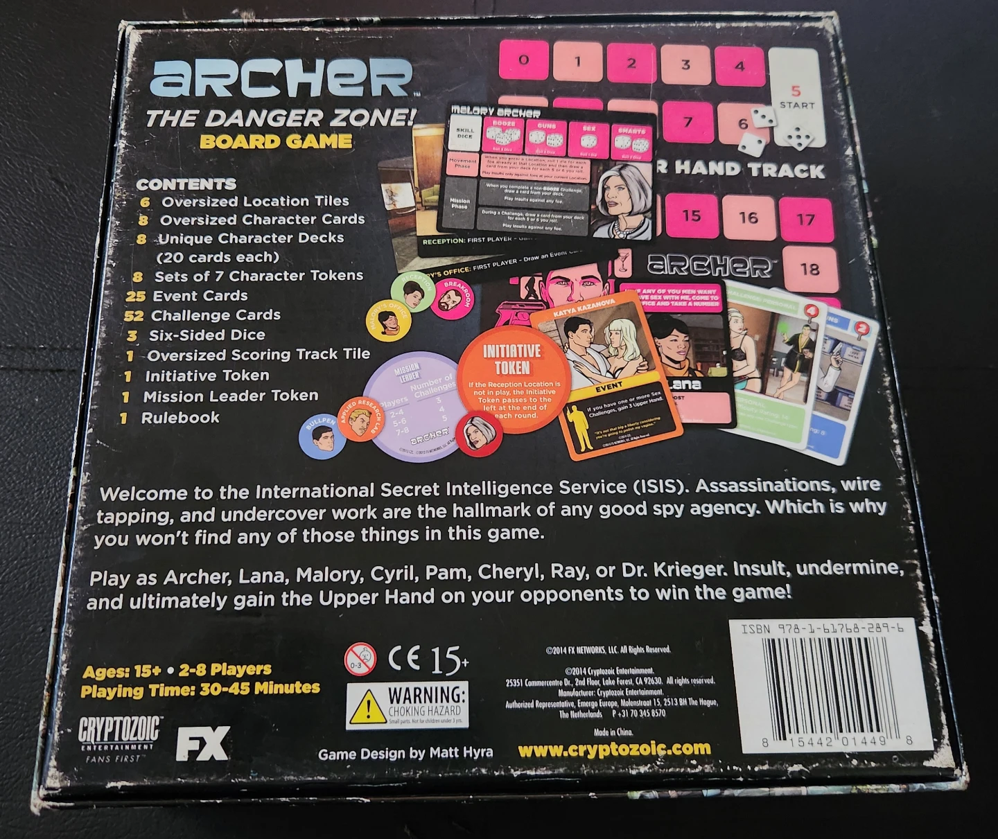 Archer The Danger Zone! Board Game 🌱 - photo 3
