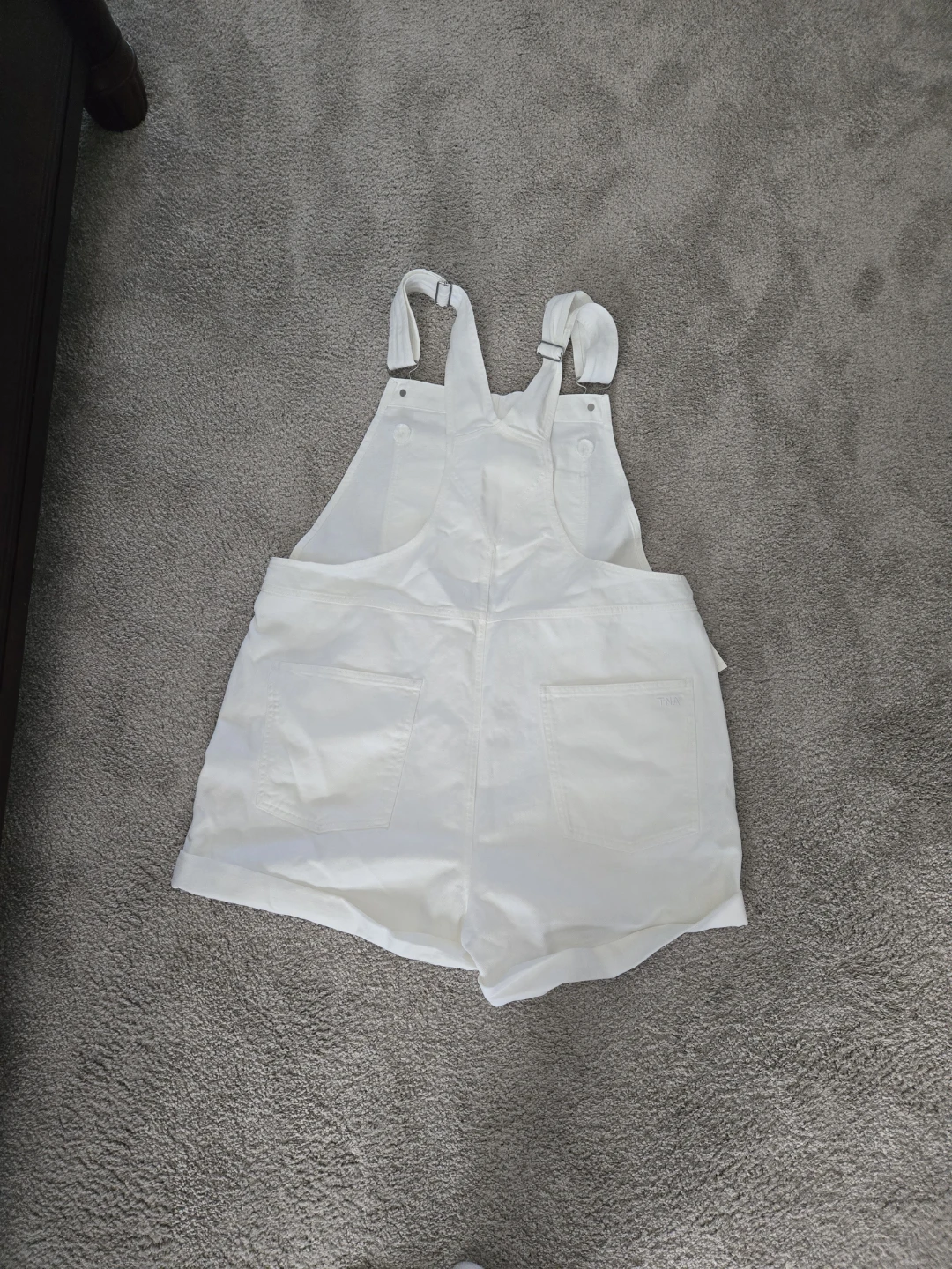 Aritzia White Short Overalls - photo 2