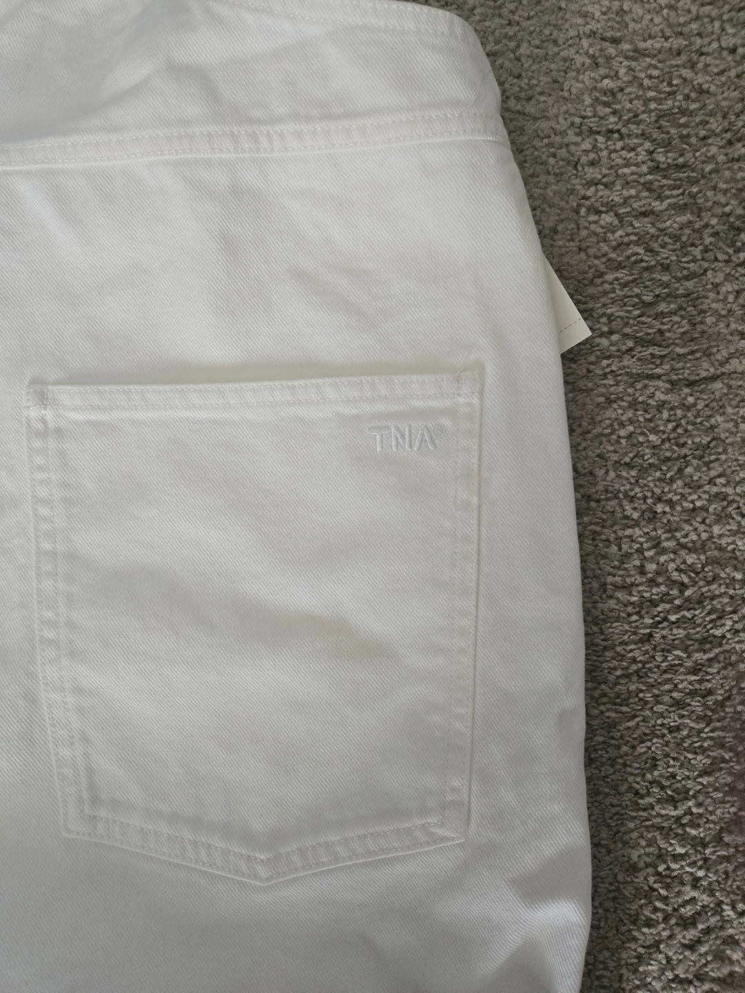 Aritzia White Short Overalls - photo 3