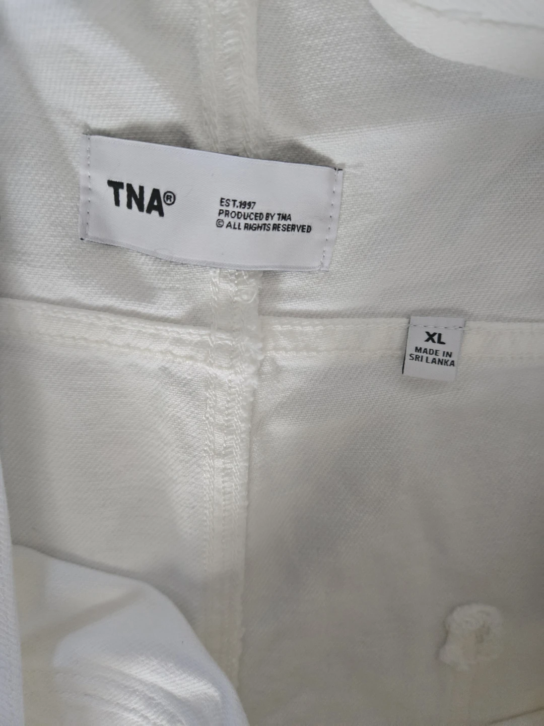 Aritzia White Short Overalls - photo 4