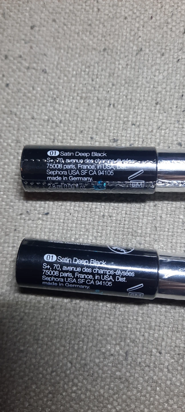 New x2 Sephora Intense Ink Liner - 01 Satin Deep Black 🌱 - photo 2